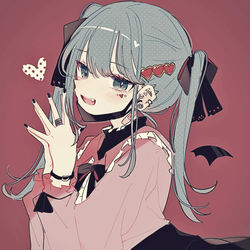 This is a pixiv picture whose title is ヴァンパイア🦇.