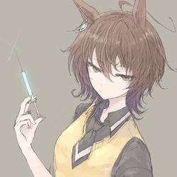 This is a pixiv picture whose title is アグネスタキオン.