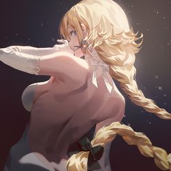 This is a pixiv picture whose title is おぉジャンヌ.