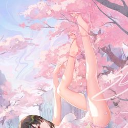 This is a pixiv picture whose title is Pink.