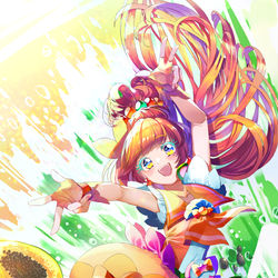 This is a pixiv picture whose title is キュアパパイア.