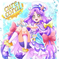 This is a pixiv picture whose title is キュアコーラル♪.