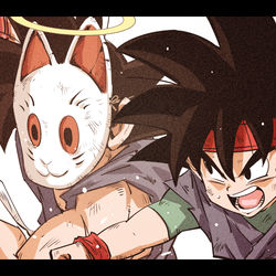 This is a pixiv picture whose title is 孫悟空.