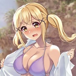 This is a pixiv picture whose title is 「こっち見んなぁ！......は、恥ずかしいだろ...」.
