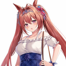 This is a pixiv picture whose title is ダイワスカーレット.