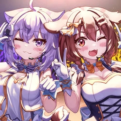 This is a pixiv picture whose title is おかころ２周年おめでと！.