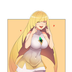 This is a pixiv picture whose title is Lusamine..