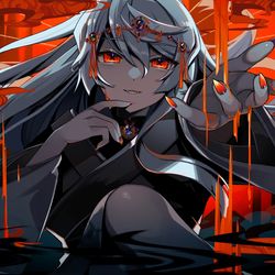 This is a pixiv picture whose title is ヒト.