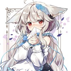 This is a pixiv picture whose title is リク絵.