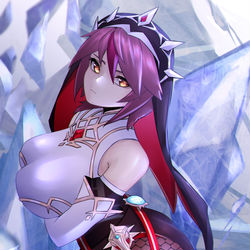 This is a pixiv picture whose title is ロサリア.