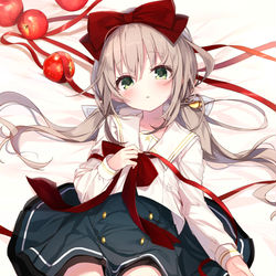 This is a pixiv picture whose title is 籠森りんごちゃん.