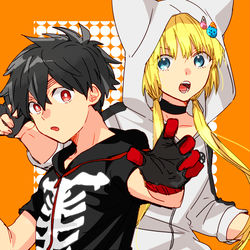 This is a pixiv picture whose title is 無自覚ゼロ距離.