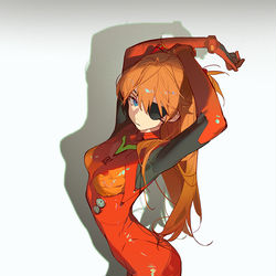This is a pixiv picture whose title is アスカ.