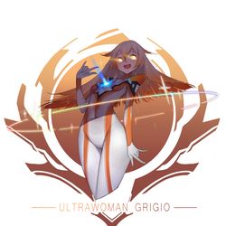 This is a pixiv picture whose title is ウルトラウーマングリージョ.