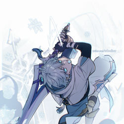 This is a pixiv picture whose title is Chongyun.