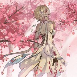 This is a pixiv picture whose title is Wither.