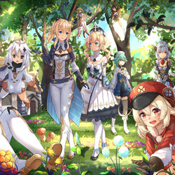 This is a pixiv picture whose title is 踏青.