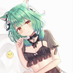 This is a pixiv picture whose title is 潤羽るしあ.