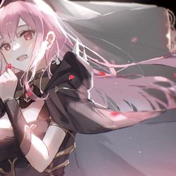 This is a pixiv picture whose title is カリオペちゃん🌸.