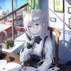 This is a pixiv picture whose title is 「·····君へ。」.