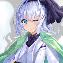 This is a pixiv picture whose title is スーツ妖夢ちゃん.