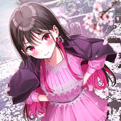 This is a pixiv picture whose title is こんな所までついて来るとは…あんた実は私の大ファンでしょ～？.