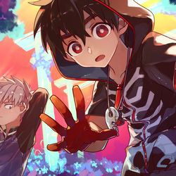This is a pixiv picture whose title is 「大丈夫？」.
