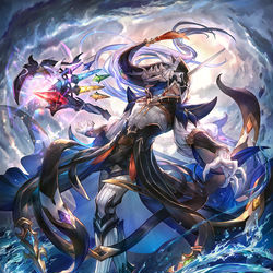 This is a pixiv picture whose title is 【シャドウバース】セブンズフォースソーサラー.
