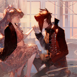 This is a pixiv picture whose title is 妻.