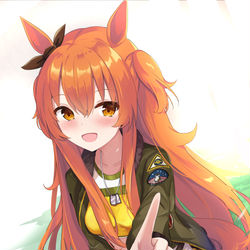 This is a pixiv picture whose title is マヤノトップガン.