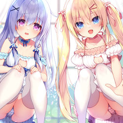 This is a pixiv picture whose title is 【仕事告知】お兄ちゃんの為なら何でもするよ!.