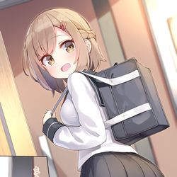 This is a pixiv picture whose title is こんな幼馴染がいてほしい２０.