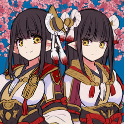 This is a pixiv picture whose title is モンスターハンターライズ.