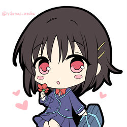 This is a pixiv picture whose title is 恋の花と優ちゃん.
