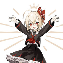 This is a pixiv picture whose title is ルーミア.