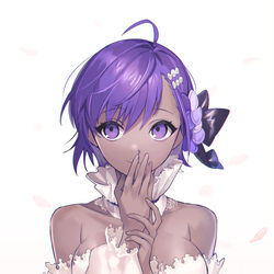 This is a pixiv picture whose title is 静謐のハサン.