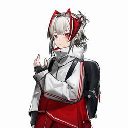 This is a pixiv picture whose title is W.
