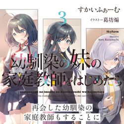 This is a pixiv picture whose title is 幼馴染の妹の家庭教師をはじめたら３.