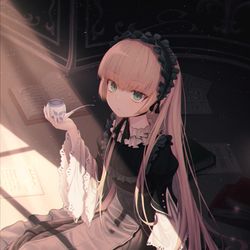 This is a pixiv picture whose title is GOSICK.
