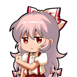 This is a pixiv picture whose title is 东方Project-藤原妹红.