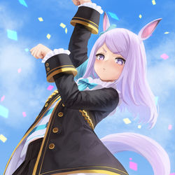 This is a pixiv picture whose title is メジロマックイーン.