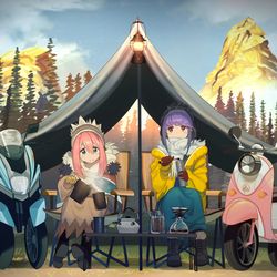 This is a pixiv picture whose title is ふたりで！.