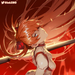 This is a pixiv picture whose title is アスカ.