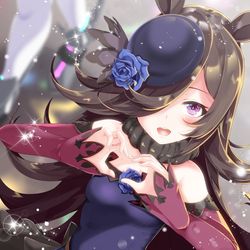 This is a pixiv picture whose title is 黒の刺客（かわいい）.