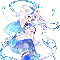 This is a pixiv picture whose title is 水属性ヘルエスタセイバー.