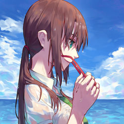 This is a pixiv picture whose title is マリ.