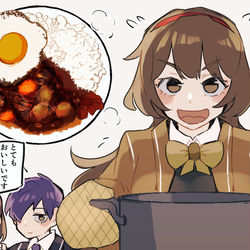 This is a pixiv picture whose title is ご飯を食べる指定司書まとめ.