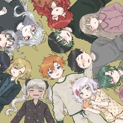 This is a pixiv picture whose title is おやすみ.