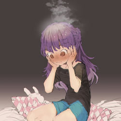 This is a pixiv picture whose title is 昼間のことを思い出す.
