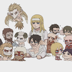 This is a pixiv picture whose title is 巨人絵まとめ！.